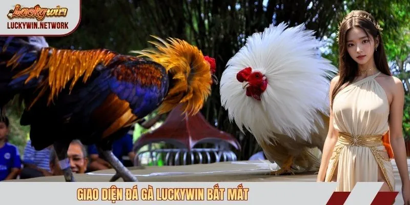 Giao diện đá gà Luckywin bắt mắt