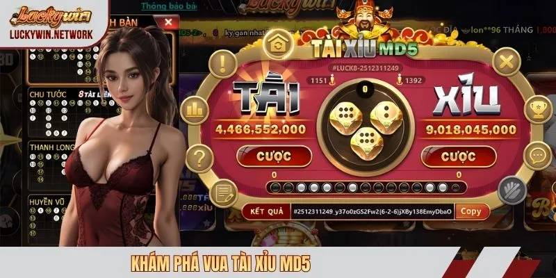 Khám phá vua tài xỉu md5