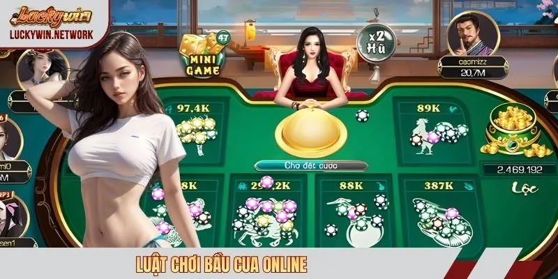 Luật chơi bầu cua online