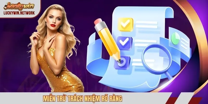 Miễn trừ trách nhiệm rõ ràng